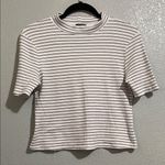 Wild Fable Black and White Striped Tee Photo 0