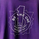 1992 Vintage 90s Be The One Bethel Baptist Church T Shirt Purple XL Extra Large Photo 15