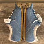 Simple Casual Shoes Suede Canvas Gum Sole Women’s Size 6.5 Blue Photo 7