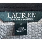 Ralph Lauren Lauren Active Pullover Womens Gray 1/4 Zip Waffle Knit Mock Size M Photo 2