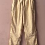 Vintage Land's End Light Yellow High Waisted Straight Leg Pants Size 10 Reg EUC Photo 9