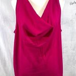 J.Crew pink satin cowl neck sleeveless top size large NWT Photo 0