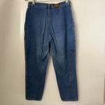 Lee Vintage  Bareback Yoke High Rise Pleated Tapered Medium Wash Jeans Petite 16 Photo 1