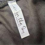 Lucy in the Sky Metallic Ruched Strapless Dress in Navy Size Medium Photo 3