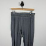 Spiritual Gangster  Women’s Grateful Embroidered Joggers in Grey Size S Photo 4