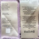 Anthropologie Top Eyelet Sweatshirt Sweater 100% Cotton Lavender Purple Sz S Photo 10