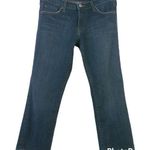 Red Engine  Cropped Dark Wash Jean's Size 29 Photo 0