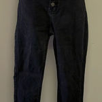 KanCan Black High Rise Button Fly Slight Fade Distressed Skinny Jeans Photo 0