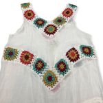 Bohemian Crochet Panel Fringed Cover Photo 1