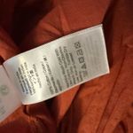 J.Crew  Cotton Voile Tiered Button Down Beach Dress Orange Size M Photo 4