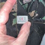 Funky QES Goth Floral Black Overalls with Pockets! Size 16 Photo 7