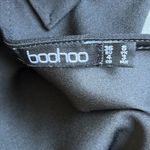 Boohoo Black Sleeveless Low Back Mini Dress Sz 4 Photo 5