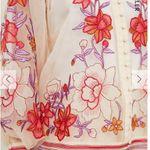 Karen Millen Floral Placed Embroidery Organdie Woven Blouse Photo 3