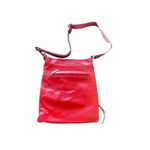 AVORIO Messenger Leather Bag Leather Made In Italy Black Photo 3