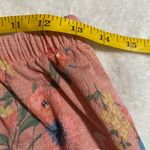 Shosho Mini Skirt Pink Floral Pull On Elastic Waist Photo 4