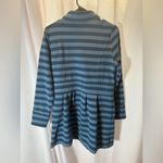 Matilda Jane Blue Stripe Fall Breeze Jacket Coat Small EUC Photo 5