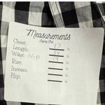 J.Crew  Classic Casual Checkered Short Sleeve Shirt Mini Dress XS Black White Photo 7