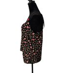 Betsey Johnson Lounge Cami Top Size S Black Pink Coquette Fairy Feminine Photo 2