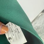 Alfred Sung Draped One-Shoulder Satin Maxi Dress With Pockets Size 6 Photo 9