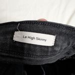 frame denim Frame Le High Skinny Shorts W32 Black Wash Photo 3