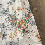 Peach Royal Floral Cocktail Dress Photo 4