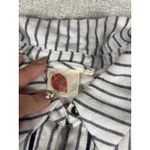 Anthropologie Lilka  striped tunic shirt dress Medium Pockets Oversized Photo 4