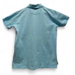 Vintage Pivot Rules Turquoise Women's Golf‎ Short Sleeve Polo Shirt Medium Blue Photo 1