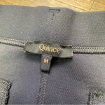 Quince Womens Ultra-Stretch Ponte Bootcut Pants Navy Blue Medium Crop Ankle Photo 5