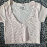 Garage  Light Pink Crop Top Photo 0