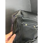 Burberry  Patent Leather Somerford Tote Bag Black‎ Purse Womens Photo 4