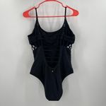 Red Carter Swimsuit Size 10 Mio Splice and Dice NEW Cut Out One Piece Black NWOT Photo 3