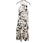 Hunter Bell  Turner Dress Size 4 Cotton Abstract Printed Midi Dress Photo 5