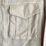 Young Fabulous and Broke YFB  Beige Flap pocket Crop  jacket, tencell blend, L NWOT Photo 6