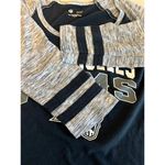 NFL Los Angeles Rams Raglan TShirt Alternate Color Navy Size Small Photo 7