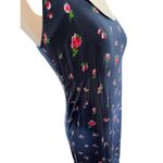 Abercrombie & Fitch Floral Maxi Dress Navy Blue Strappy Slip Style Size M Photo 10