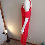 Bobi NWT  Los Angeles Red Cold Shoulder Jumpsuit XS Photo 3