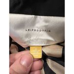 Anthropologie Leifsdottir‎ Dress Sz 8 Womens Black One Shoulder Ruffle Mini Cotton Blend Lined Photo 8