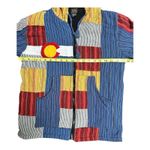 Colorado hippie jacket Small Rising International Nepal Red Photo 4