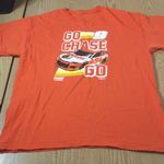 Hooters  Vintage Nascar #9 Chase T-shirt Size Youth XL Fit Womens Med-Lrg Men S-M Photo 2