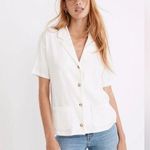 Madewell NWT  Knit Lightspun Camp Shirt Photo 0