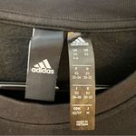 Adidas  Women’s Long Sleeve Black Crew Neck Sweatshirt‎ Size XS Photo 3
