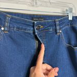 Universal Standard Flare Leg High Rise Jeans Blue Indigo Denim Size 14 Photo 3