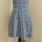 Gap  Blue Knee‎ Length Y2K Fit & Flare Sleeveless Dress sz 0 Preppy Fishermancore Photo 5
