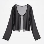 ZARA NWT  JEWEL CLOSURE TOP Photo 4