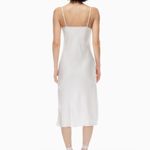 Aritzia Wilfred Only Slip Maxi Dress Size XL Cream White Neutral Light Birch Photo 2