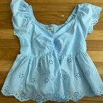 flowy top Blue Photo 0