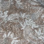 Dress the Population  Genevieve Lace Maxi‎ Gown One Shoulder Bow White Medium Photo 11