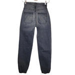 Mother Women’s Plus Size 33 The Wrapper Patch Springy Ankle Jeans Gray Photo 7