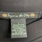 Elegant Black Pleated Skirt Size L Photo 2