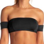 Vitamin A  Bikini Top Off the Shoulder Black Photo 0